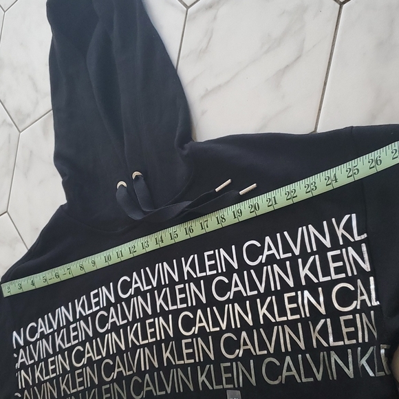 NWT Calvin Klein Crop Hoodie - Picture 3 of 11